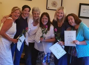 Gill with Reiki Students